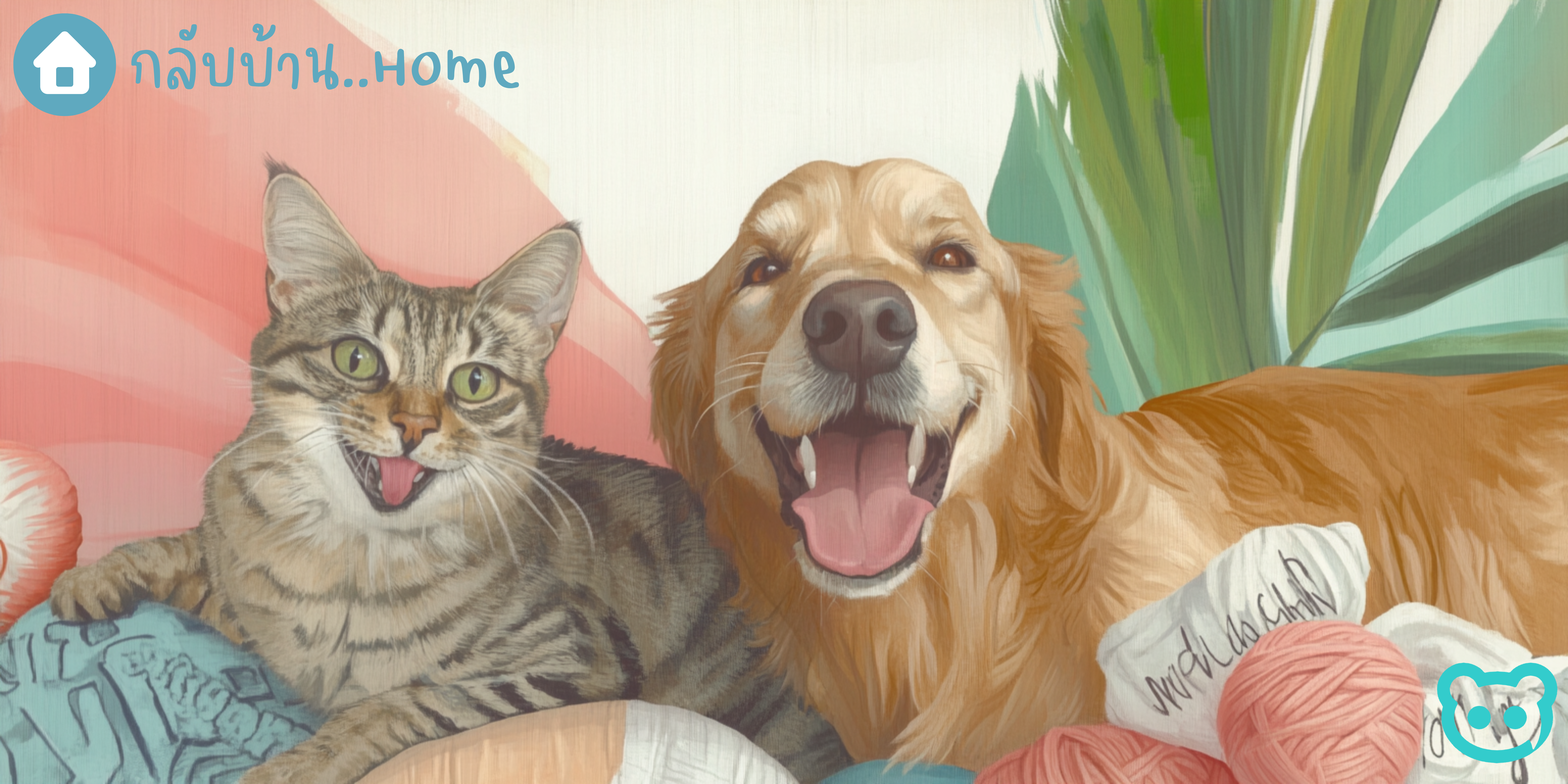 Kawaii bear Home