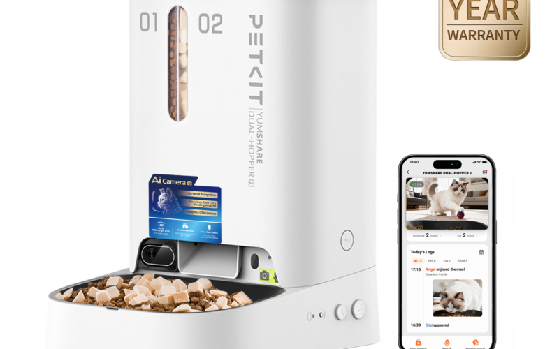 เครื่องให้อาหารแมว Wi‑Fi รุ่นไหนดี เทียบ Xiaomi, PETKIT และ PANDO