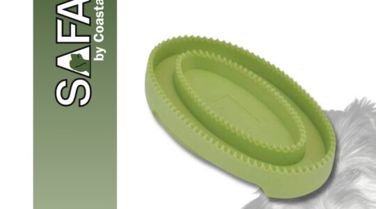 Safari Comfort Grip Curry Dog Brush